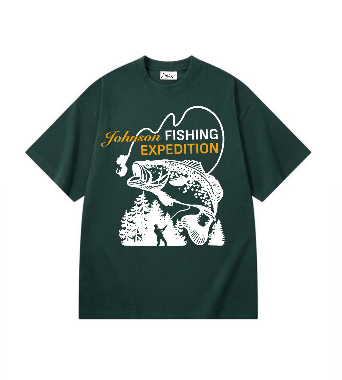 Darkgreen oversize T-shirt