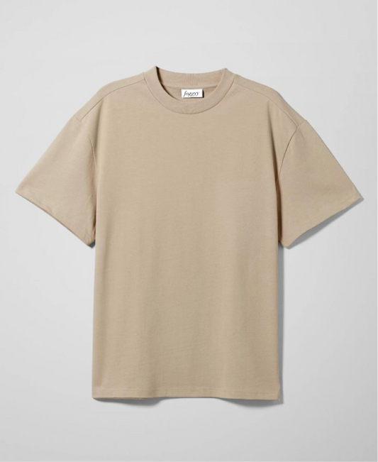 Plane Beige Oversize T-shirt